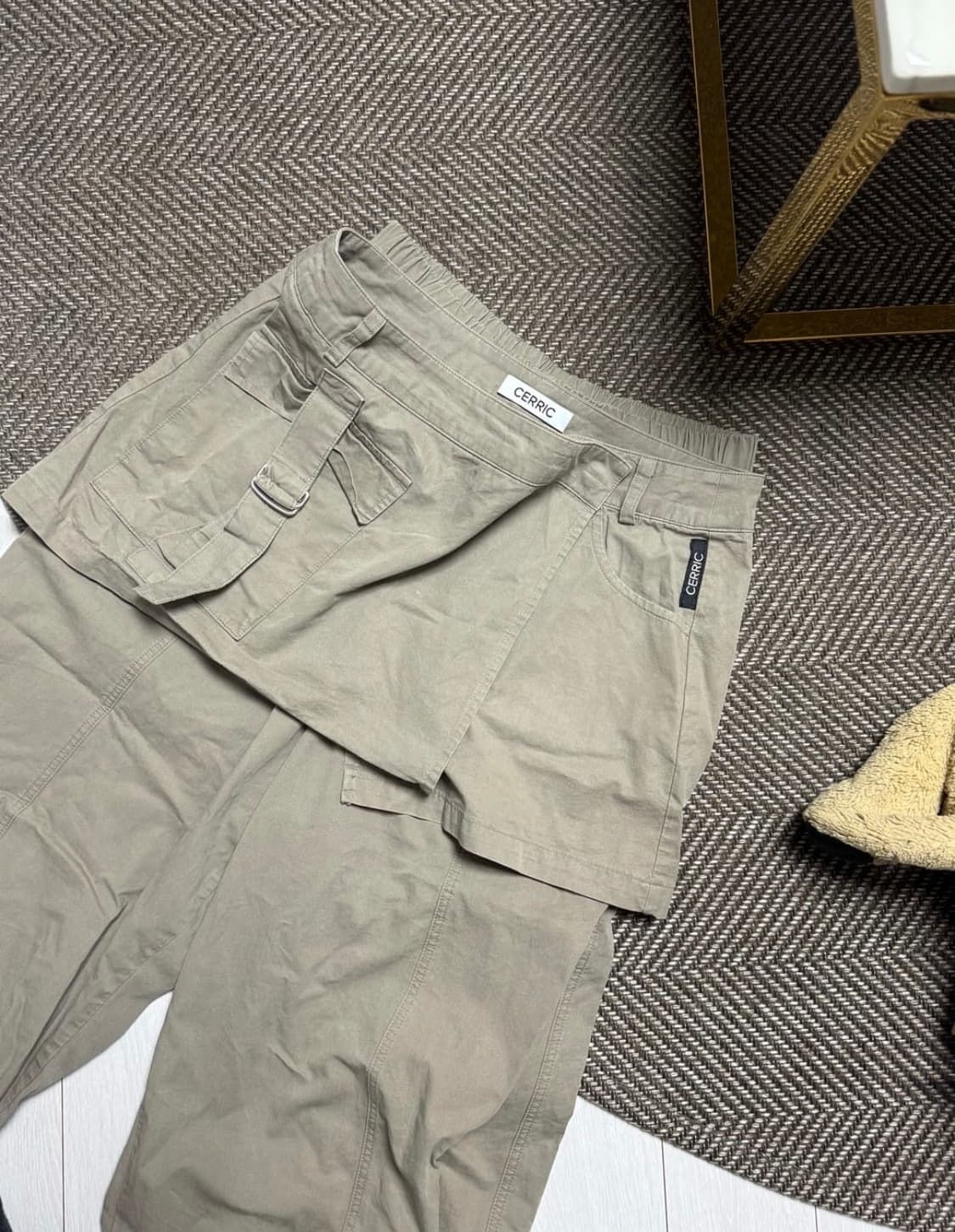 (아이브 레이 착용) 세릭 투웨이 스커트 팬츠 상품이미지5