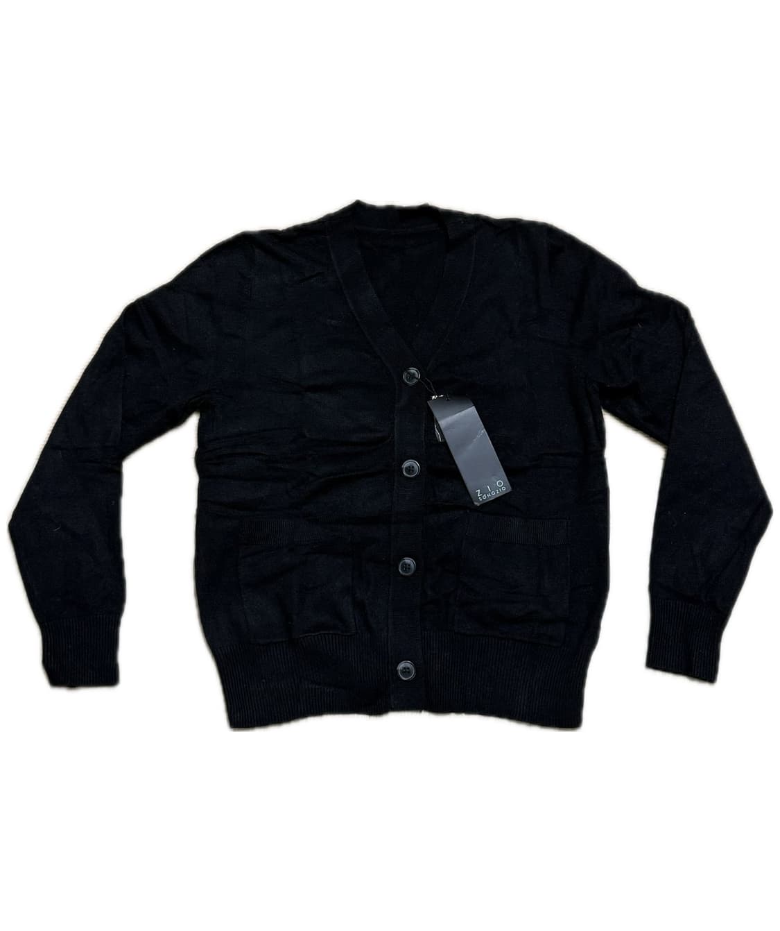 송지오 V넥 가디건 상품이미지1