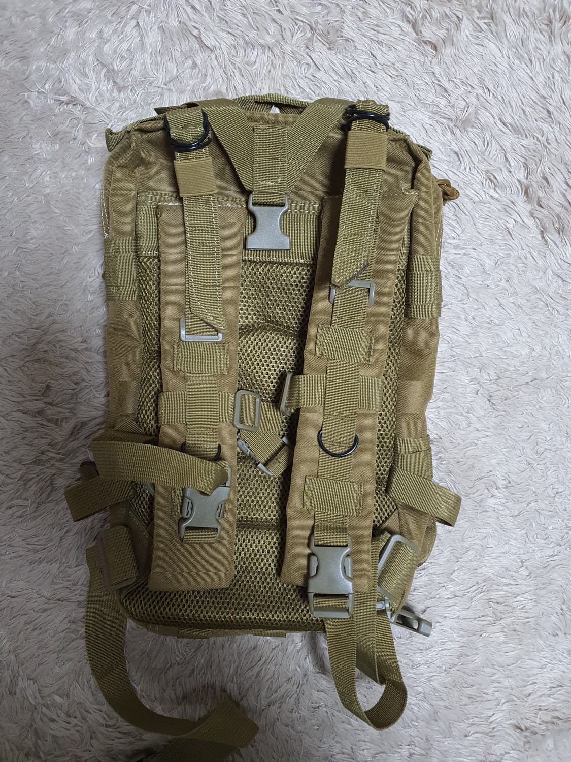 전술 백팩 새상품 미사용 사이즈 가로 28 세로 40 상품이미지4