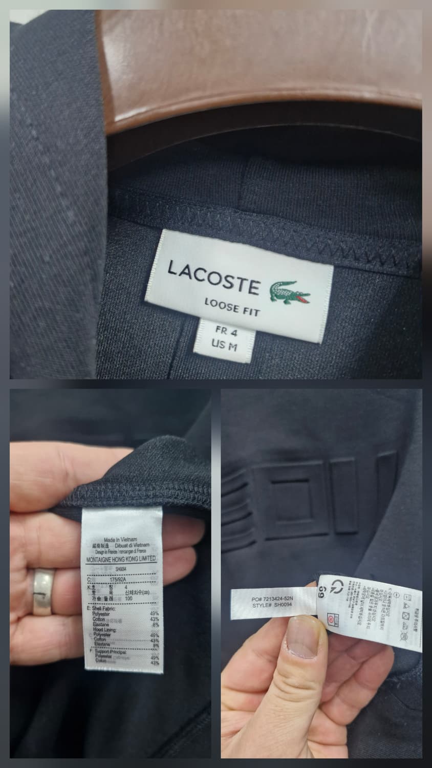 95-100L 라코스테 심볼 후드티. 상품이미지9