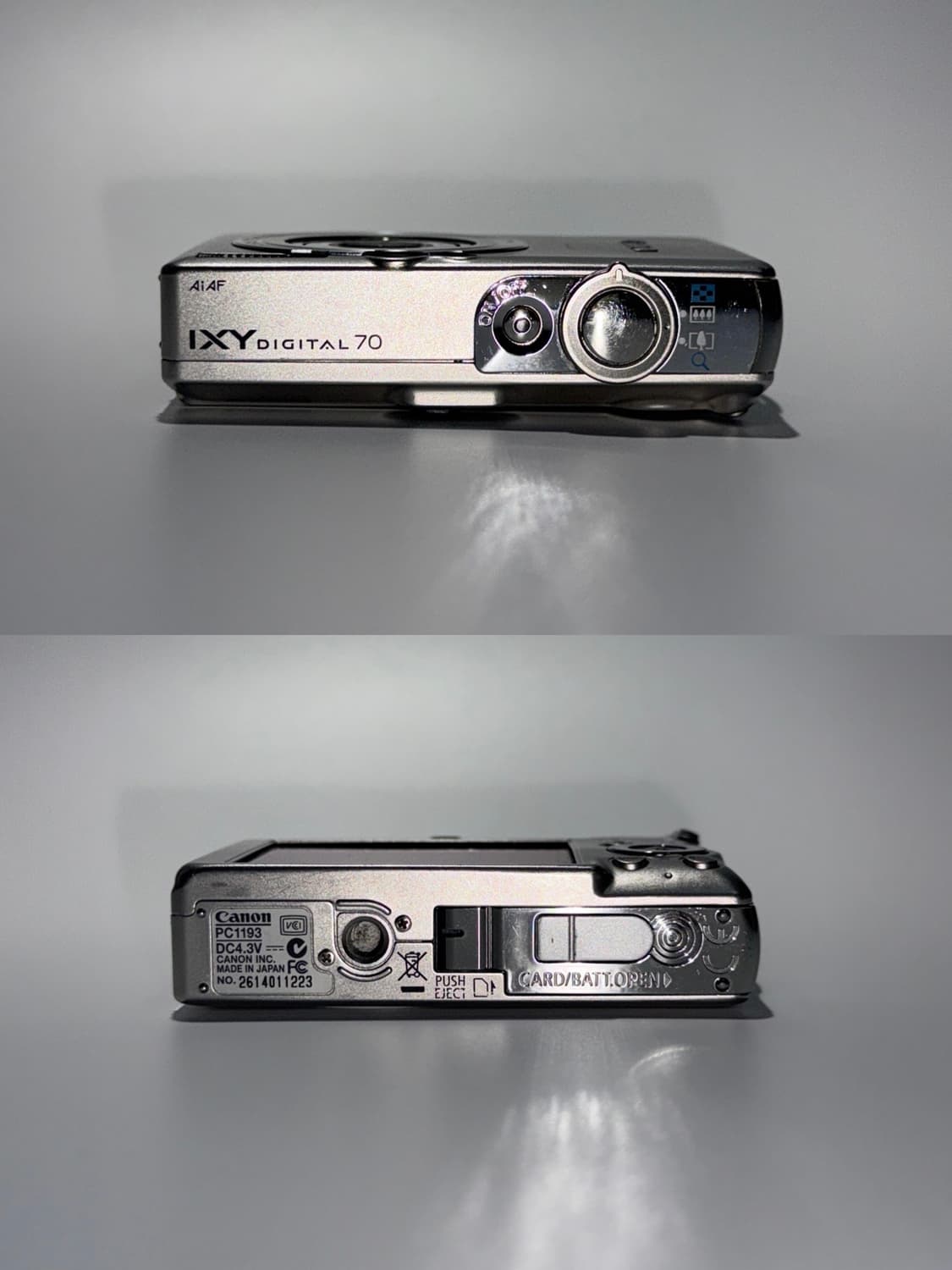 [풀구성!] 캐논 익시 ixy70 (익서스 ixus60) 실버 디카 상품이미지10