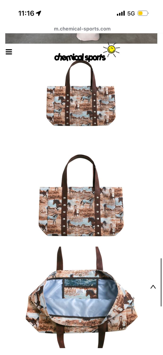 캐미컬 스포츠 홀스백 상품이미지2