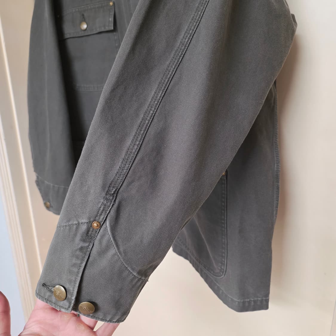 [2] 오어슬로우 릴렉스 핏 커버올 아미그린 올리브 orslow 상품이미지5