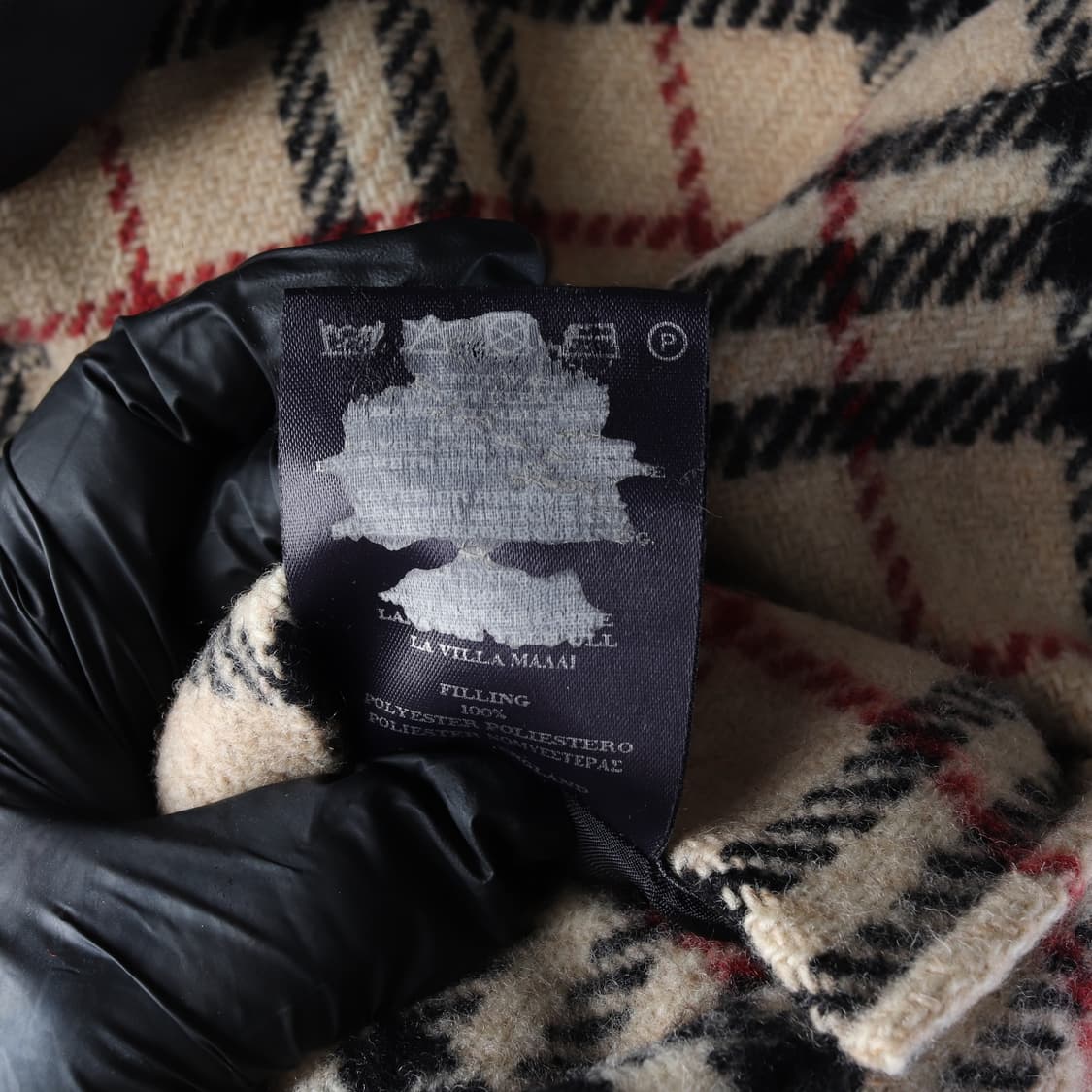 버버리 노바 체크 리버서블 점퍼 울 100% 코트 상품이미지6