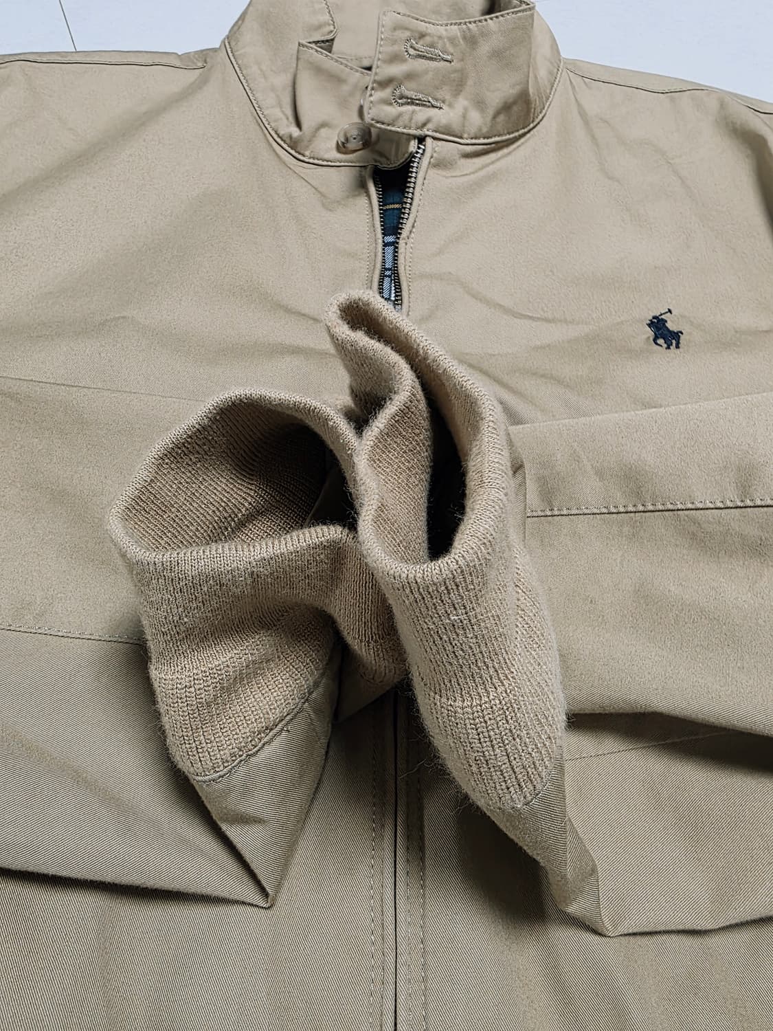 폴로 랄프로렌 남성 면 자켓 M 트윌자켓 바라쿠다 바이스윙 해링턴 상품이미지4