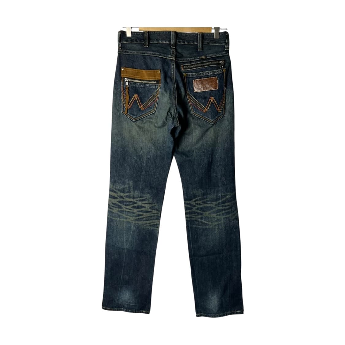 [Wrangler] 랭글러 웨스턴 워싱 데님팬츠 상품이미지1