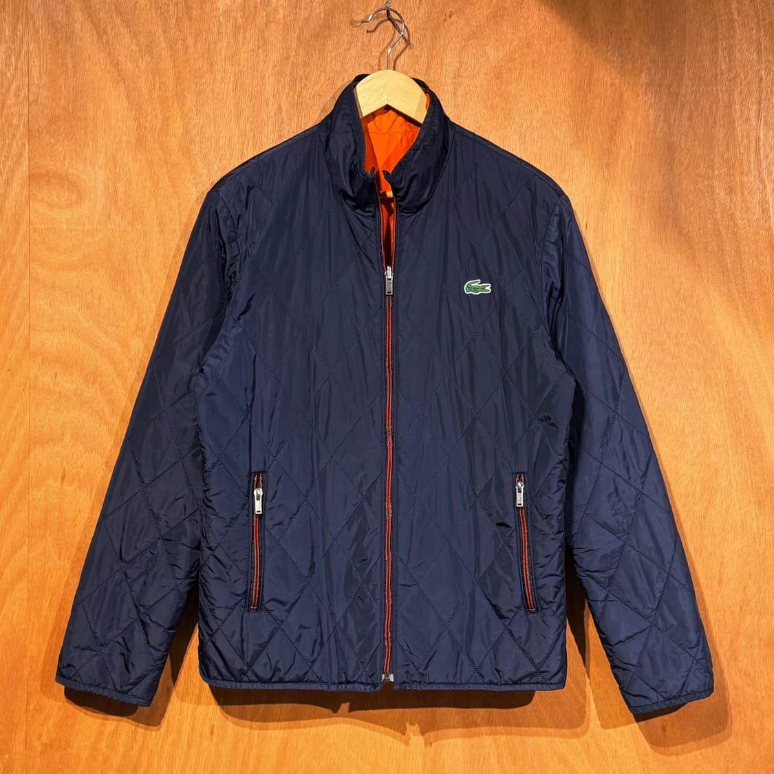 라코스테 리버시블 퀼팅 자켓 L 상품이미지1