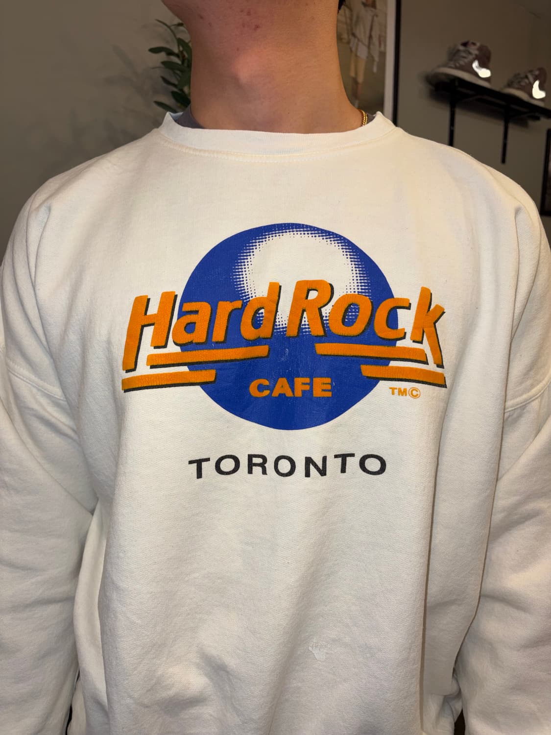 80’s Hard Rock Canada logo print sweats 상품이미지5