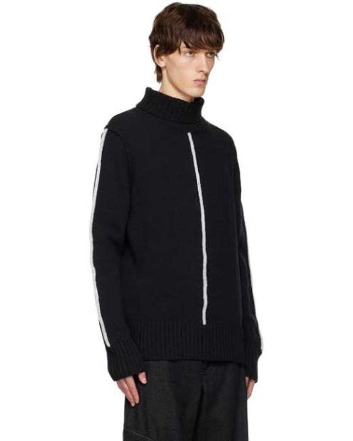 에곤랩 램스울 터틀넥 블랙  상품이미지1