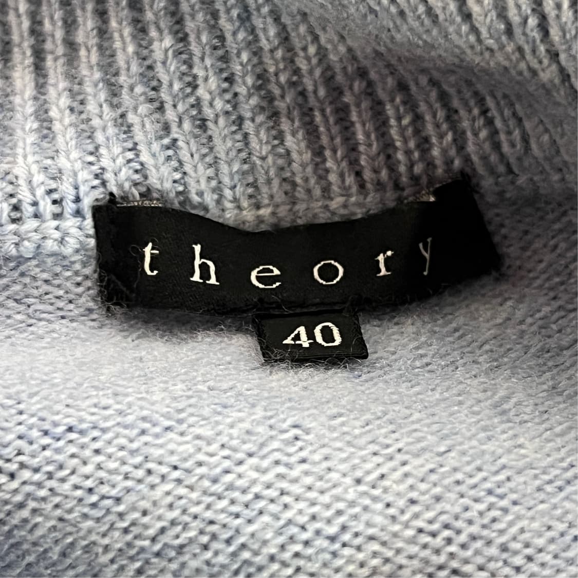 [40] 띠어리 울100% 니트 하프집업  상품이미지6