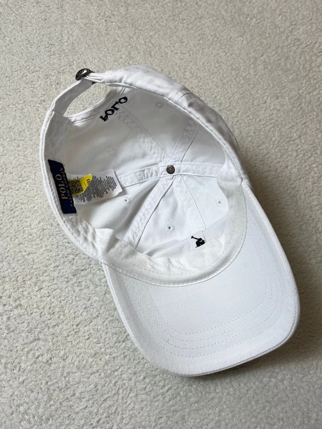 폴로 랄프로렌 큐알 신형 로고 볼캡 A1683    상품이미지5