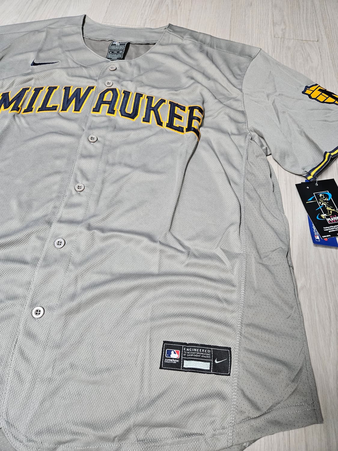 Nike mlb 밀워키 져지 빅사이즈 블록코어룩 올드스쿨 상품이미지9