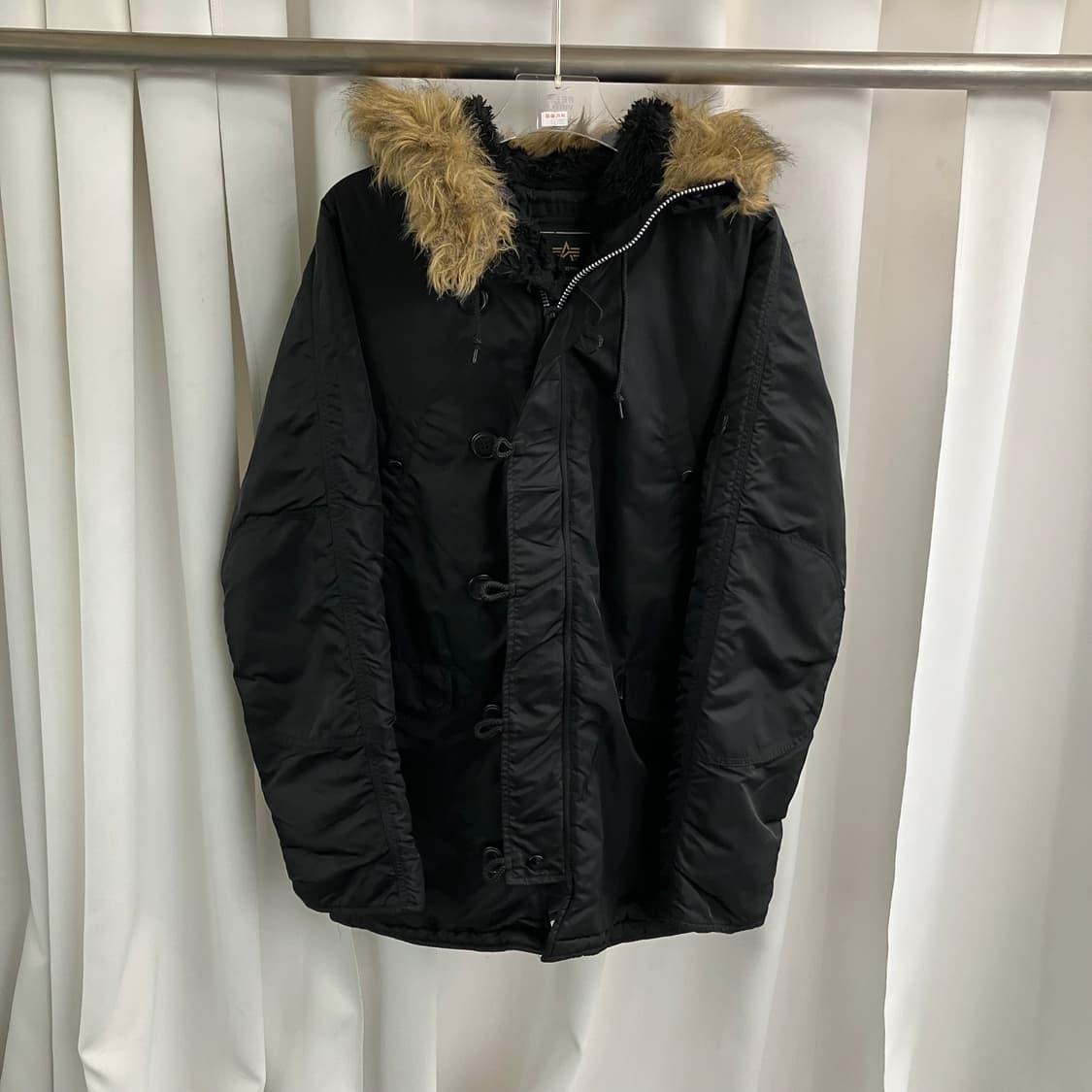 알파인더스트리 N3B 블랙 파카 L 상품이미지1