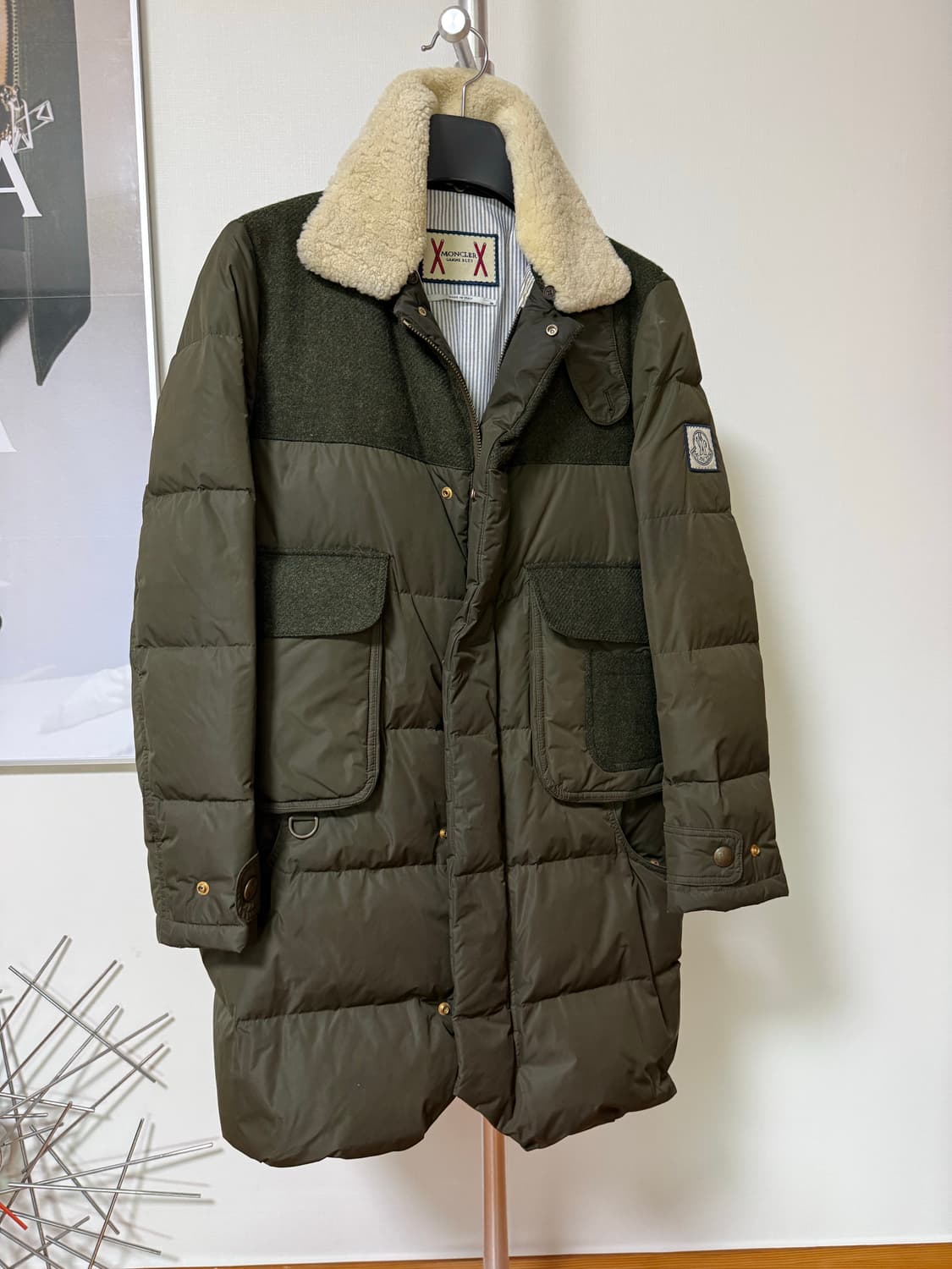 시어링 카라 롱 패딩  상품이미지1