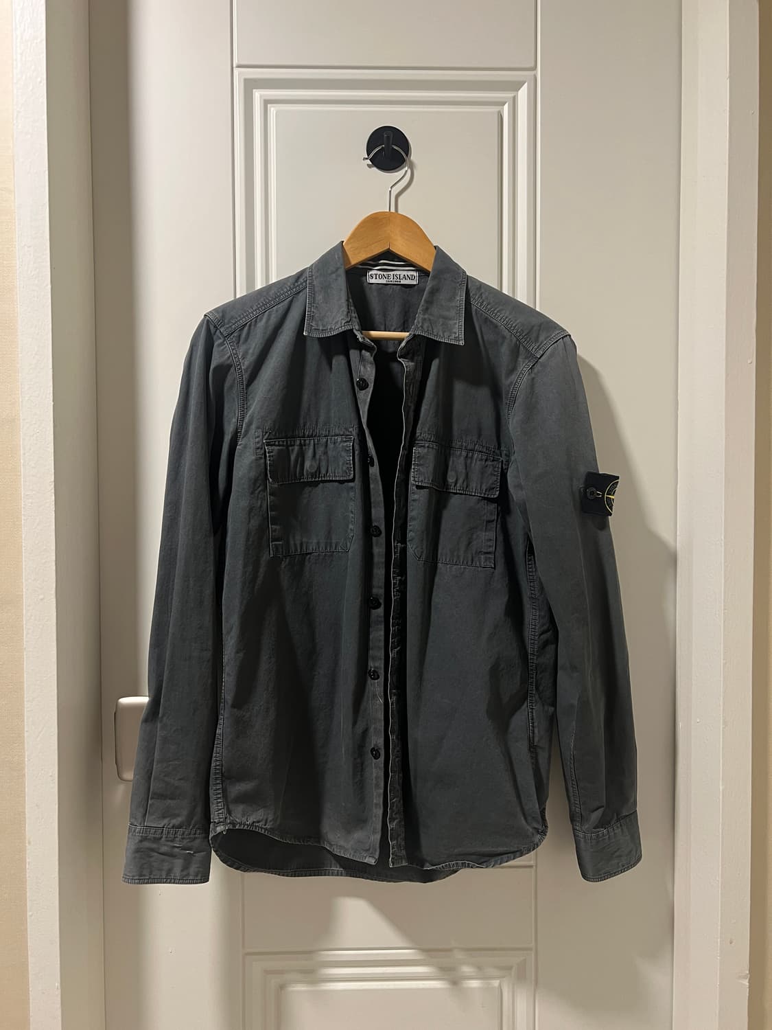 스톤아일랜드 가먼트다잉 오버셔츠 M 상품이미지1