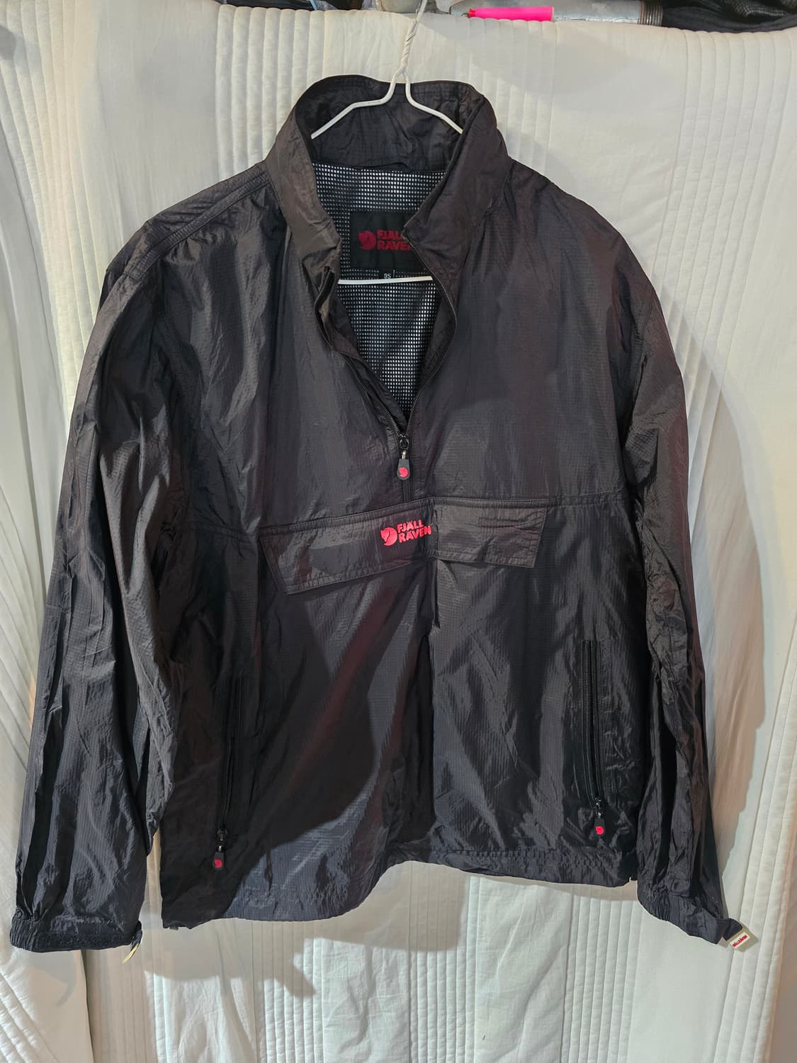 피엘라벤 블랙 바람막이 아노락 상품이미지2