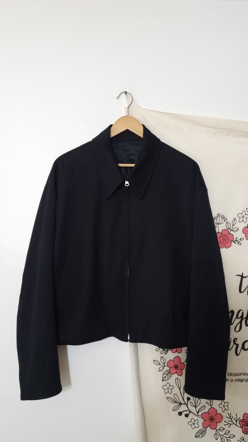 한섬 MUILL울혼방 집 숏 자켓 L 상품이미지1