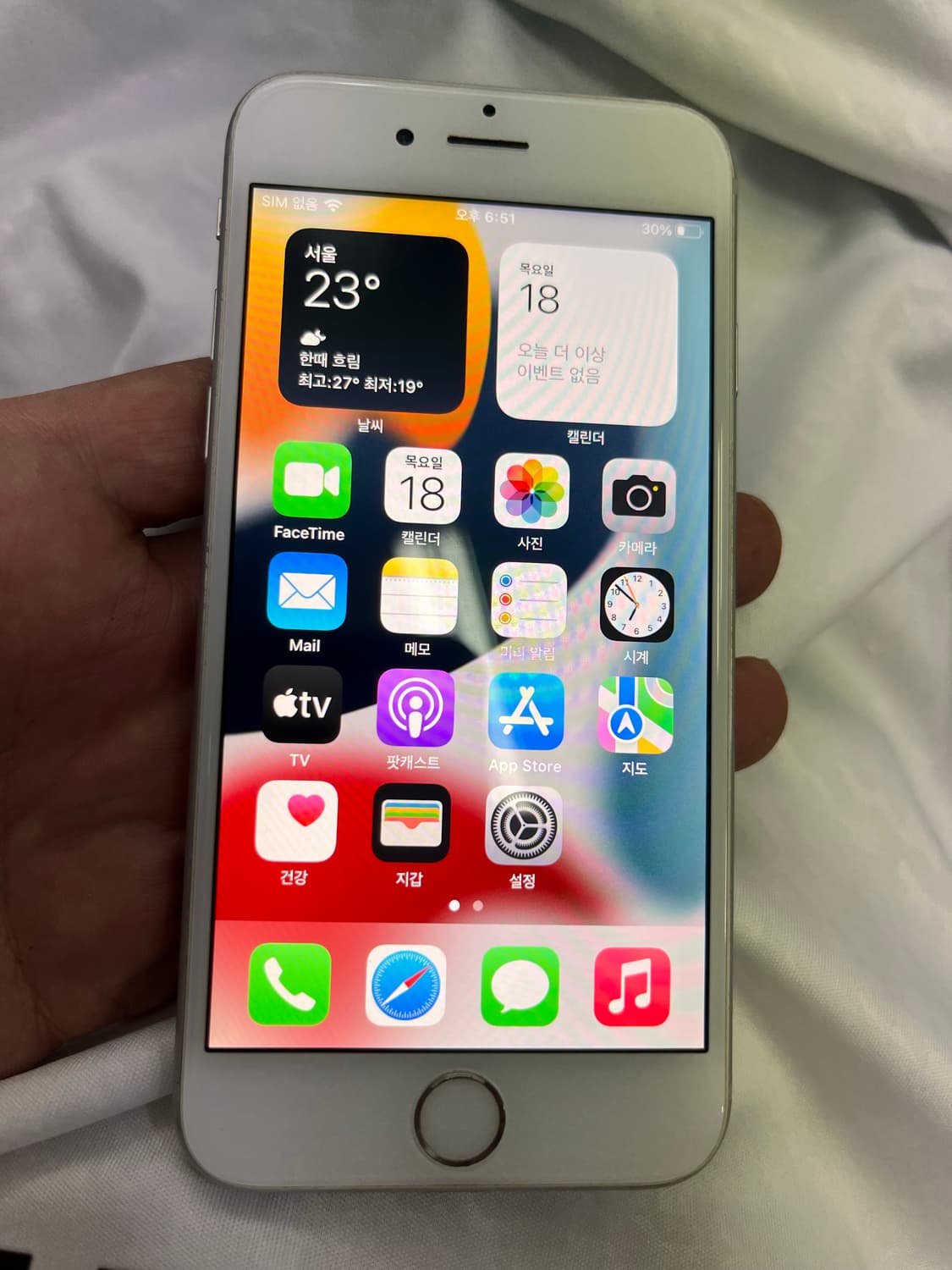 아이폰 6s 실버 128GB 상품이미지2