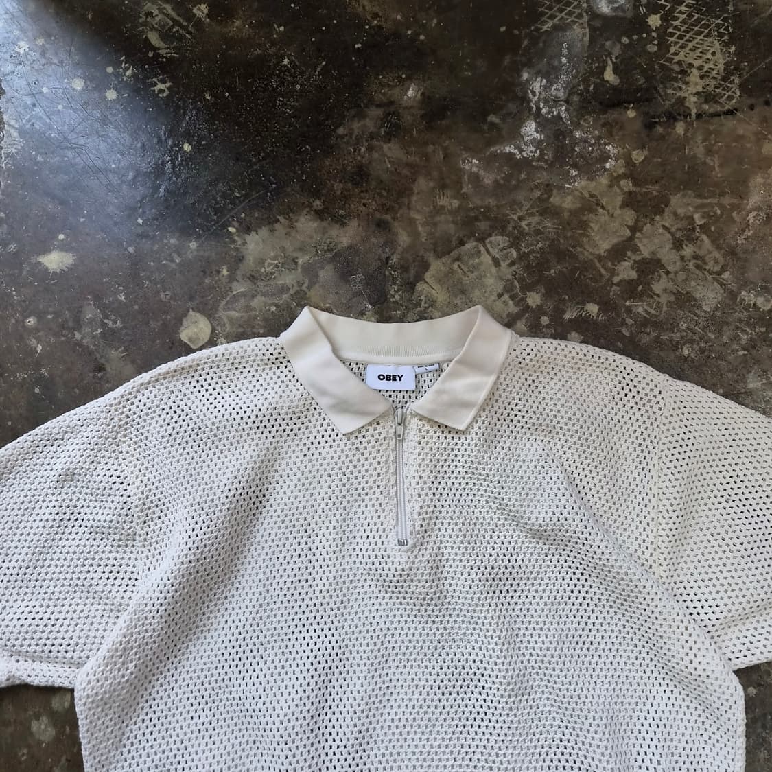 L) 오베이 메쉬 폴로 셔츠 카라티 카라티셔츠 스트릿 패션 상품이미지2