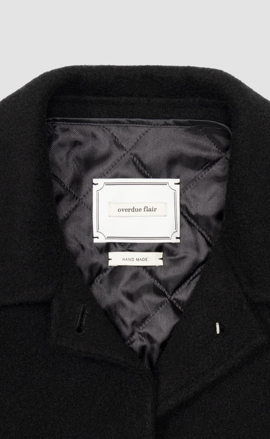 오버듀플레어 QUILTED LINING HANDMADE ALPACA CO 상품이미지5