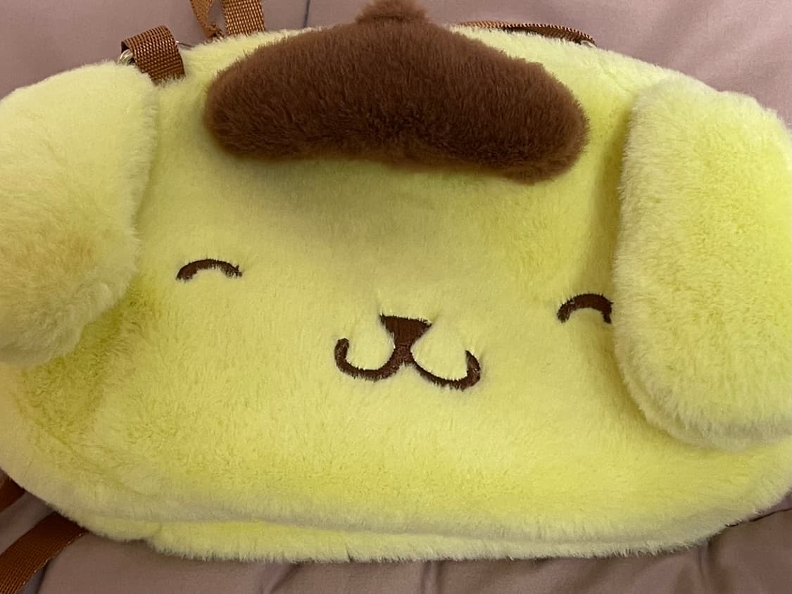 산리오 폼폼푸린 페이스 가방 크로스백 상품이미지3