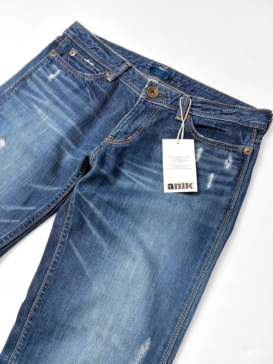 Something 00s 재팬 비너스 세미 데님 팬츠 PN5452 상품이미지2