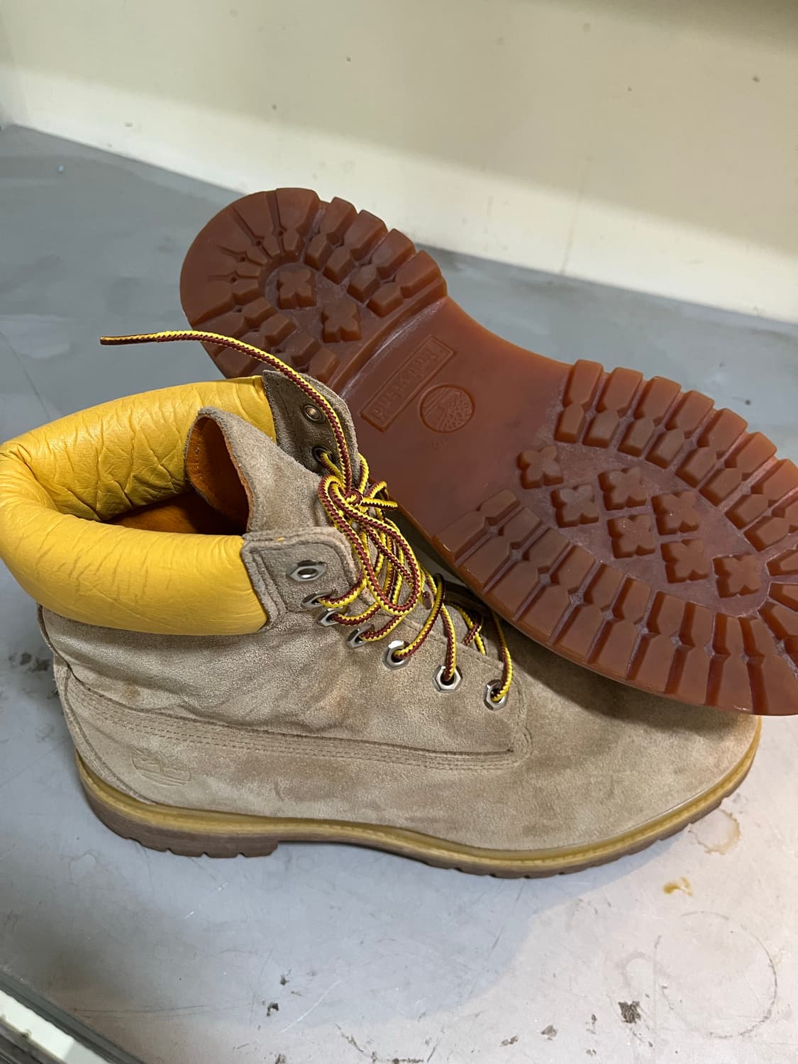 빈티지 팀버랜드 스웨이드 6홀 상품이미지5