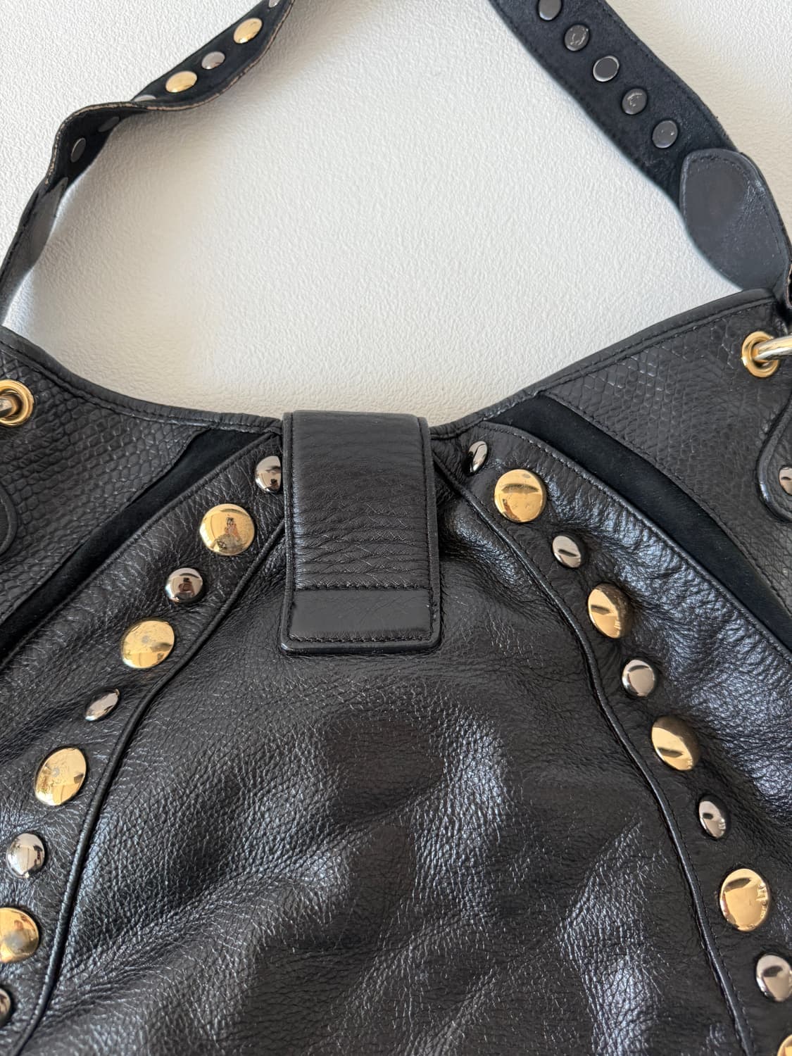 MOJO.S.PHINE 스터드 레더 숄더백 상품이미지5