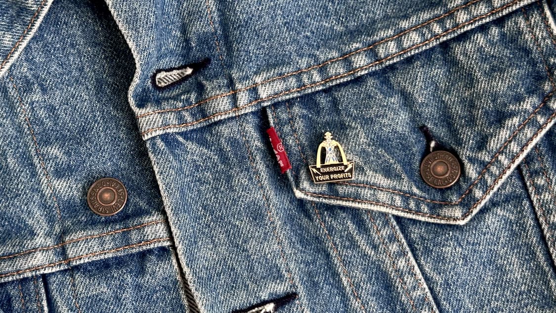 맥도날드 빈티지 크루 핀뱃지 라펠핀 ‘Energize Tower’ 상품이미지3