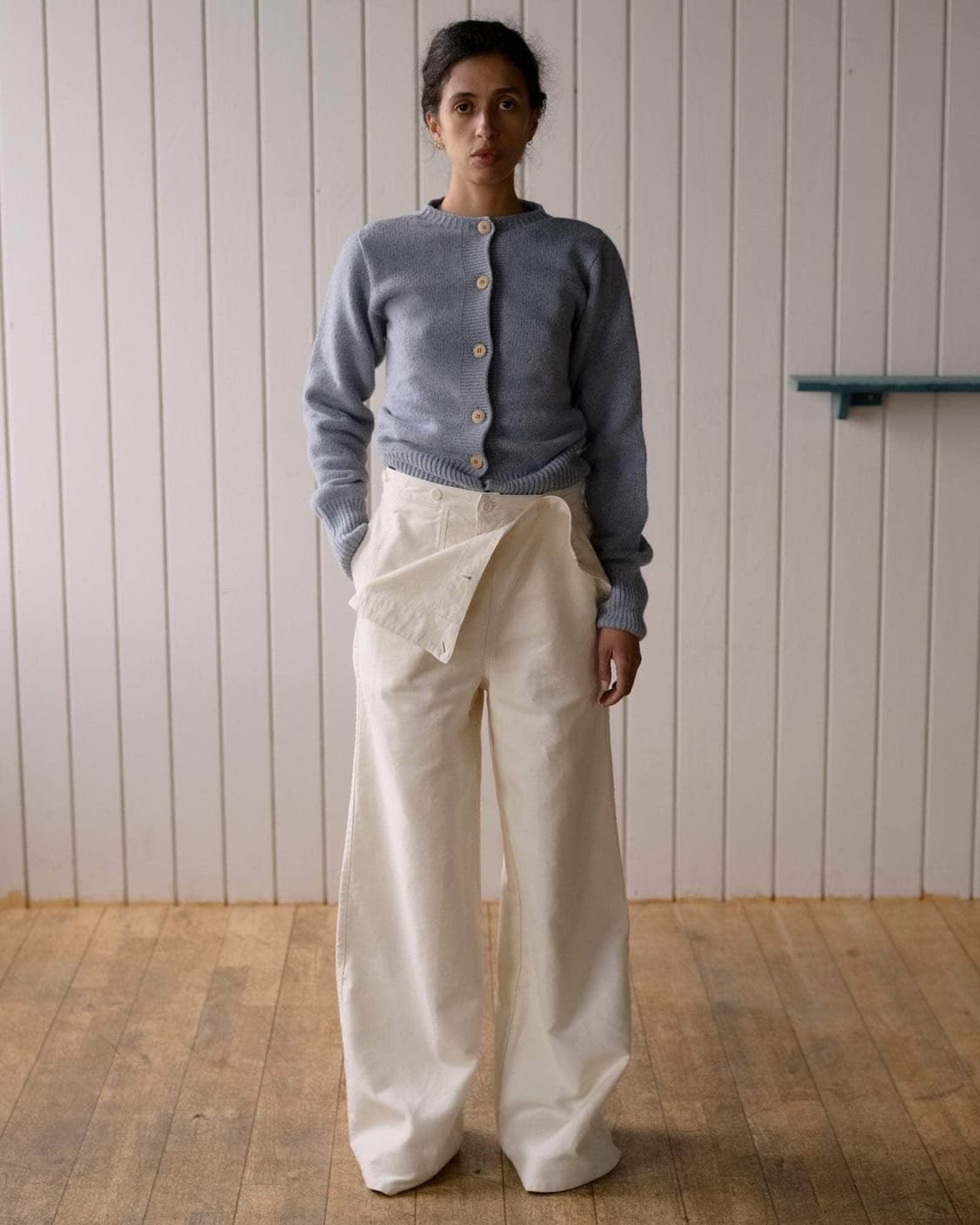 [XS,S,M]베이스레인지 Tier 가디건/오션 상품이미지6