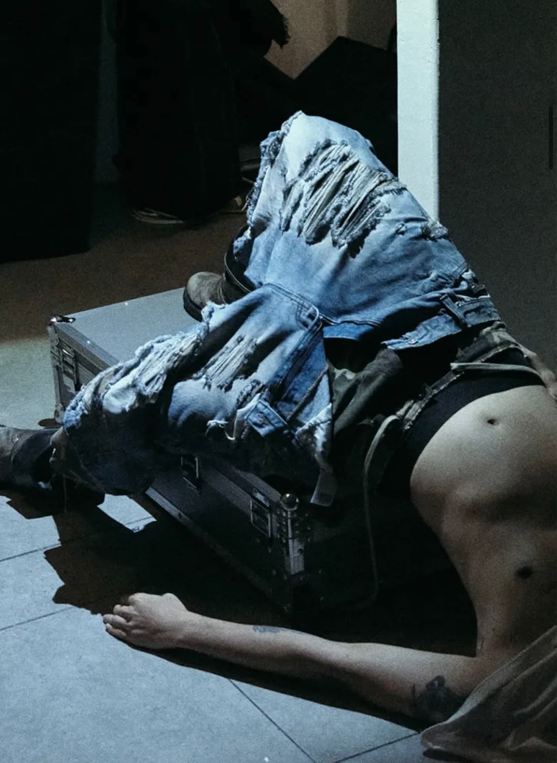 선데이오프클럽 레이어드 카모 버뮤다 팬츠  상품이미지3