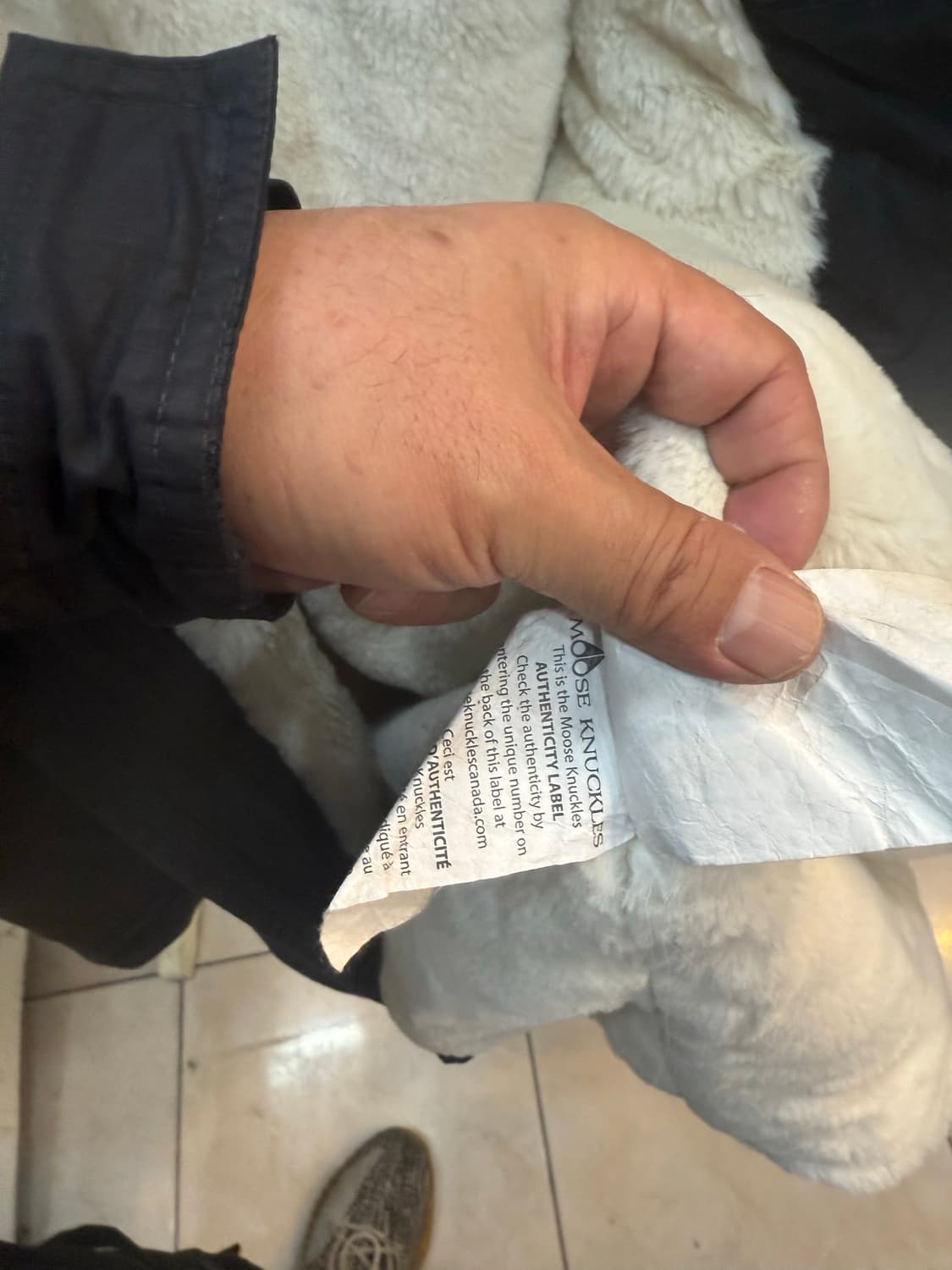 105 정품 무스너클 스텔라 야상 패딩 팝니다 상품이미지8