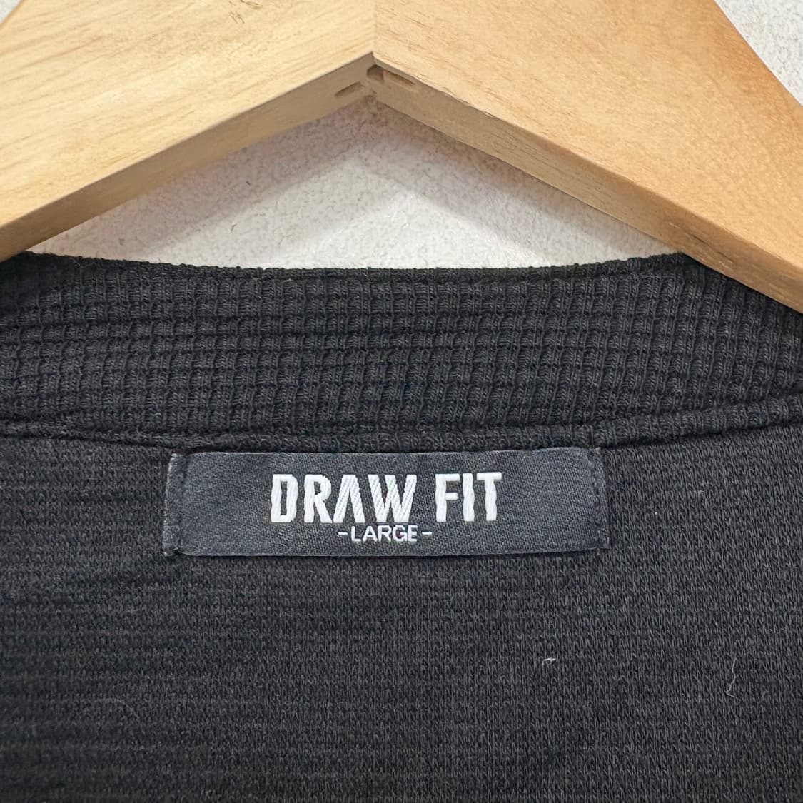 DRAW FIT 와플 헨리넥 티 상품이미지3