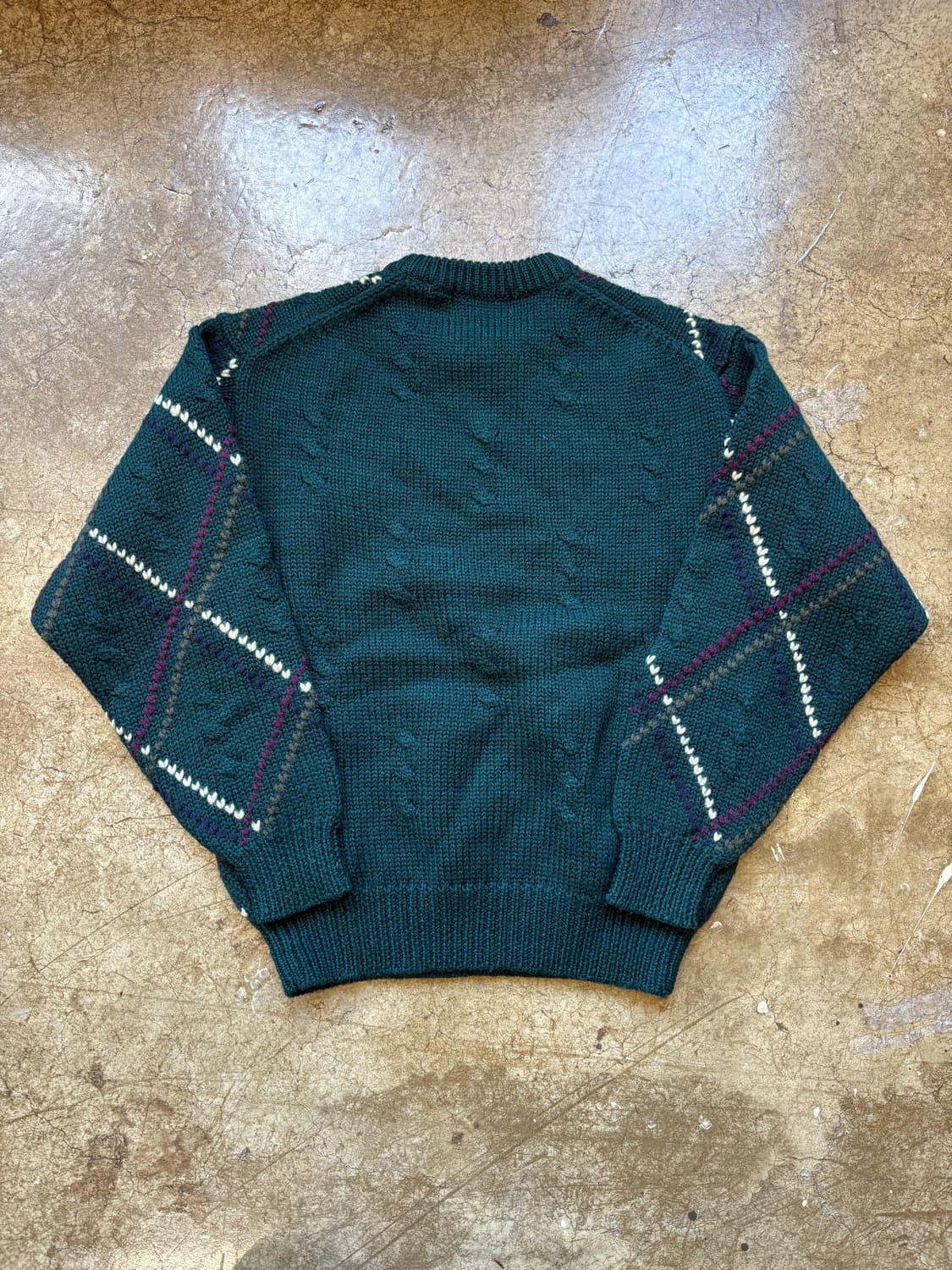 Mcgregor 울 빈티지 자수 니트 상품이미지5