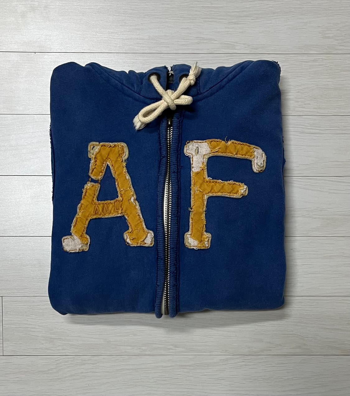 아베크롬비 후드집업  y2k 블루s  남녀공용 상품이미지6