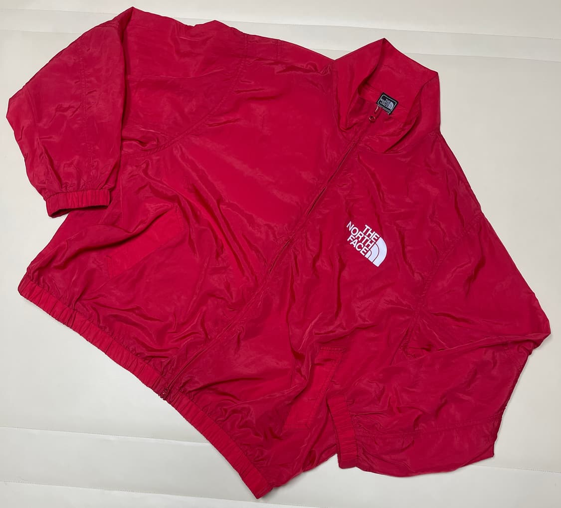 노스페이스 올드스쿨 레드 바람막이 상품이미지1