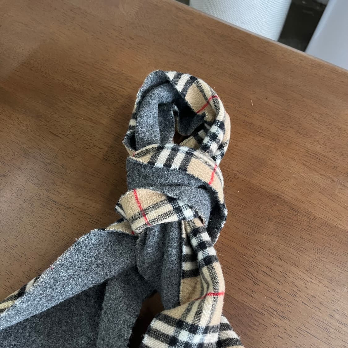 버버리 키즈 울/캐시미어 머플러 상품이미지2