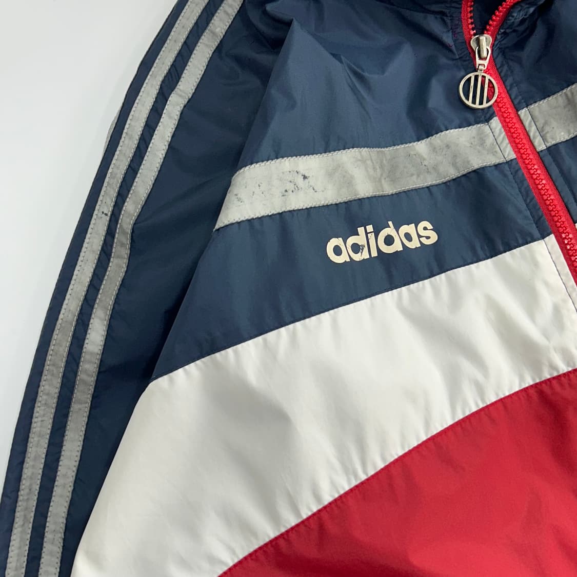 Adudas 아디다스 배색 웨이스트 스트링 바람막이 상품이미지5