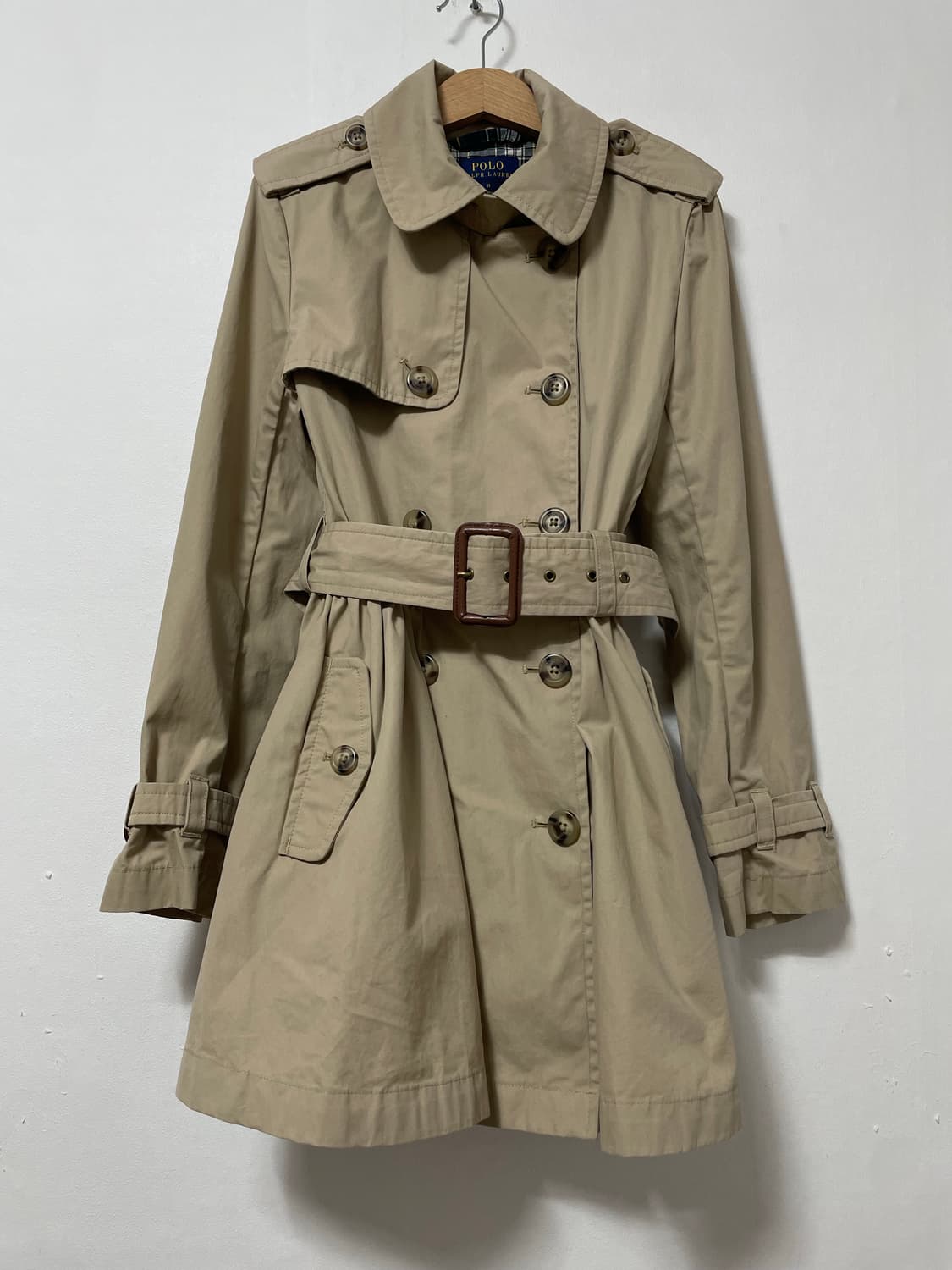 (키즈/8사이즈) 폴로 랄프로렌 트렌치코트 상품이미지2