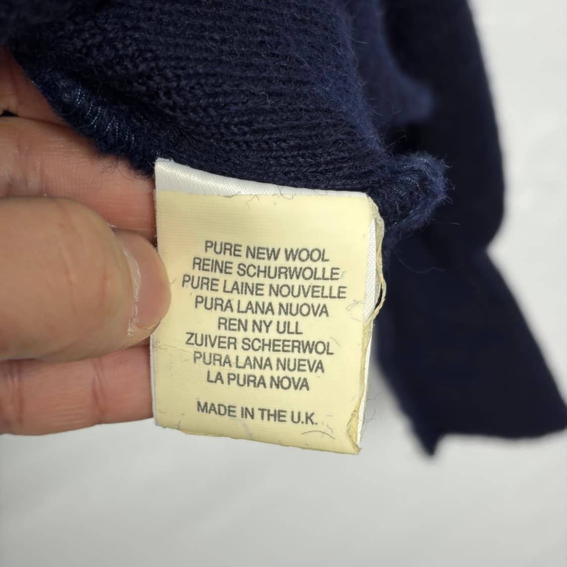 버버리 코만도 울 니트 상품이미지5