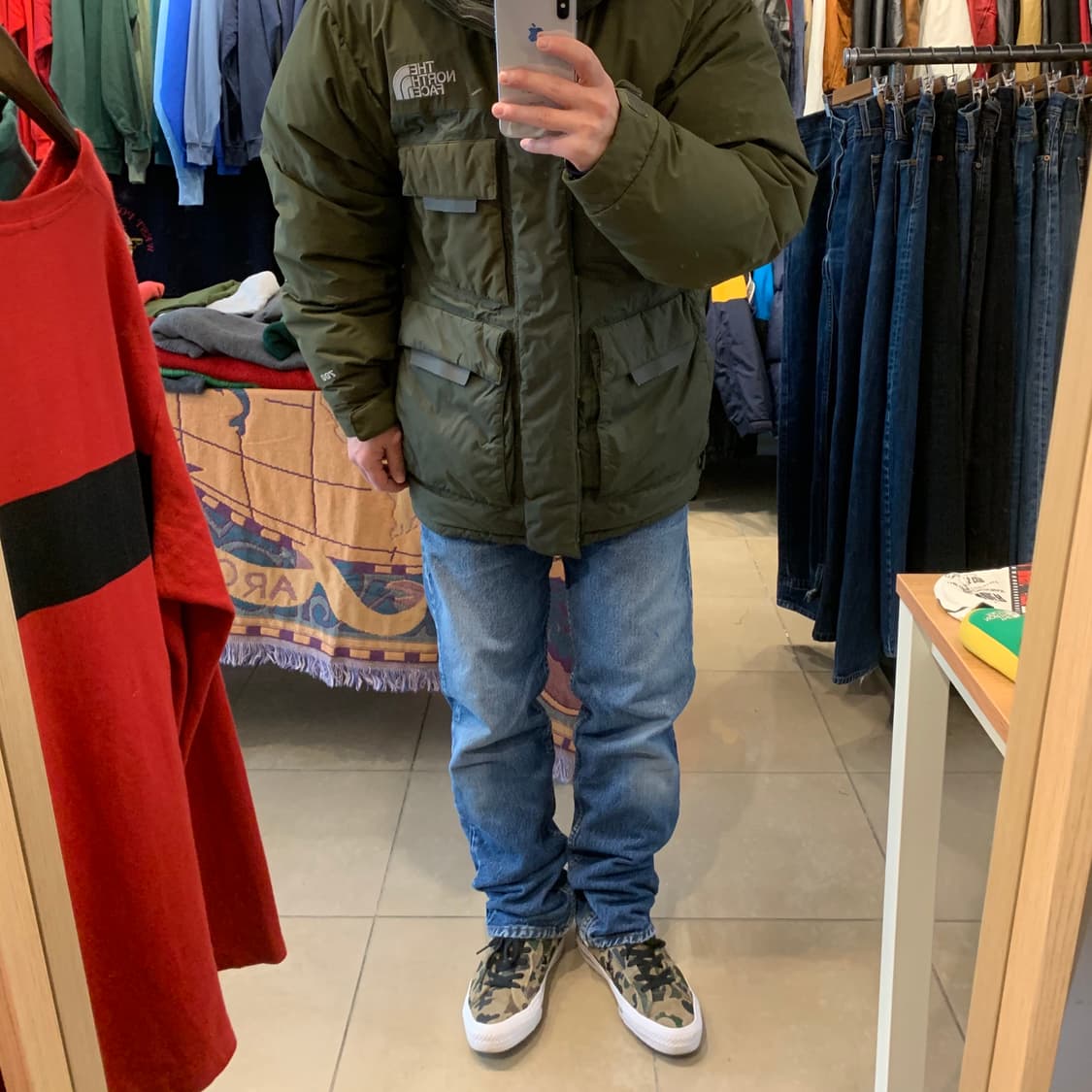 노스페이스 폴라다운 패딩점퍼 상품이미지4