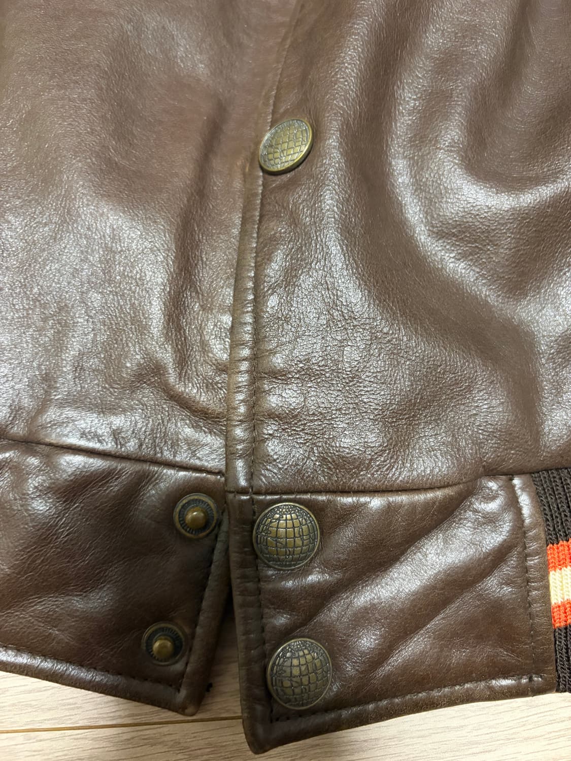 팔리할리우드 오마쥬 레더 봄버 상품이미지5