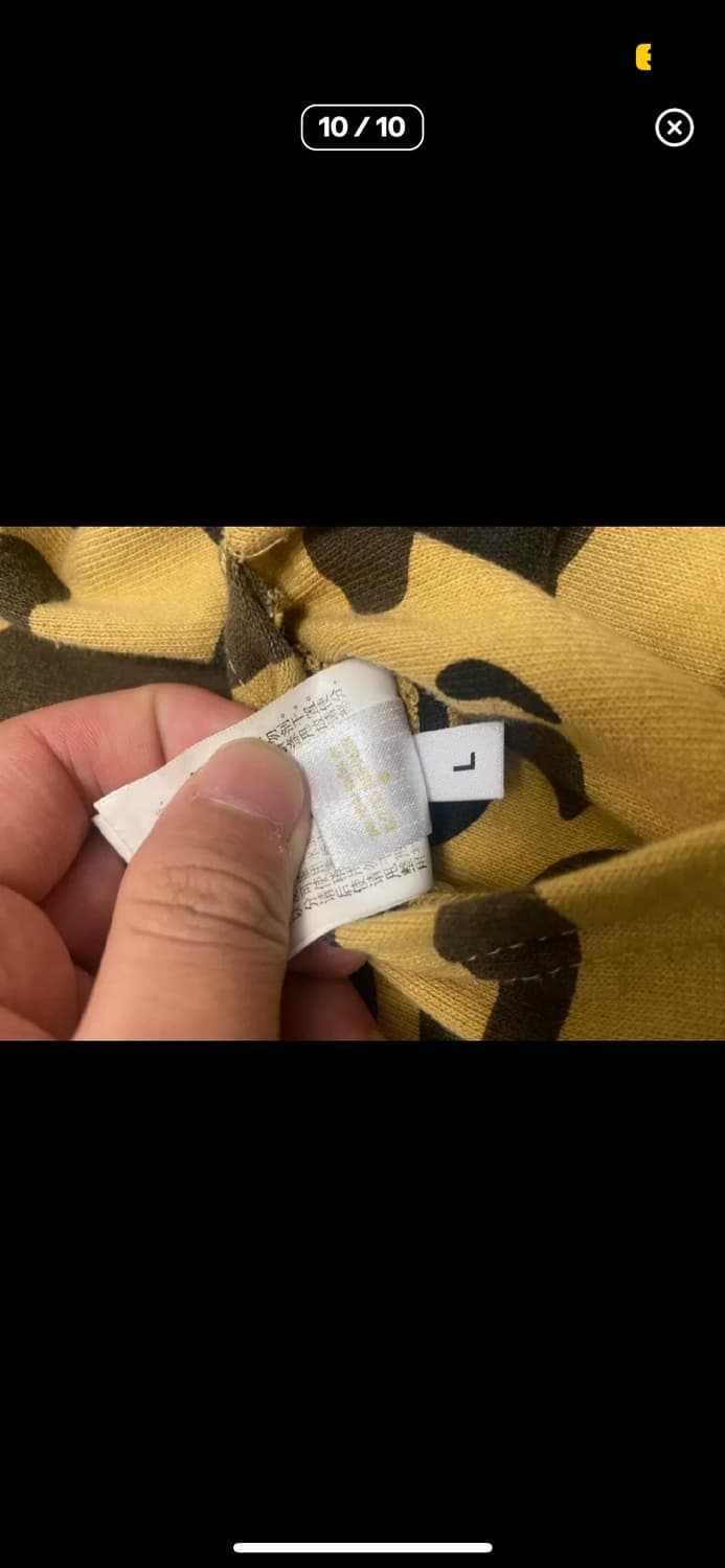 베이프 리버시블 후드집업 L 상품이미지3