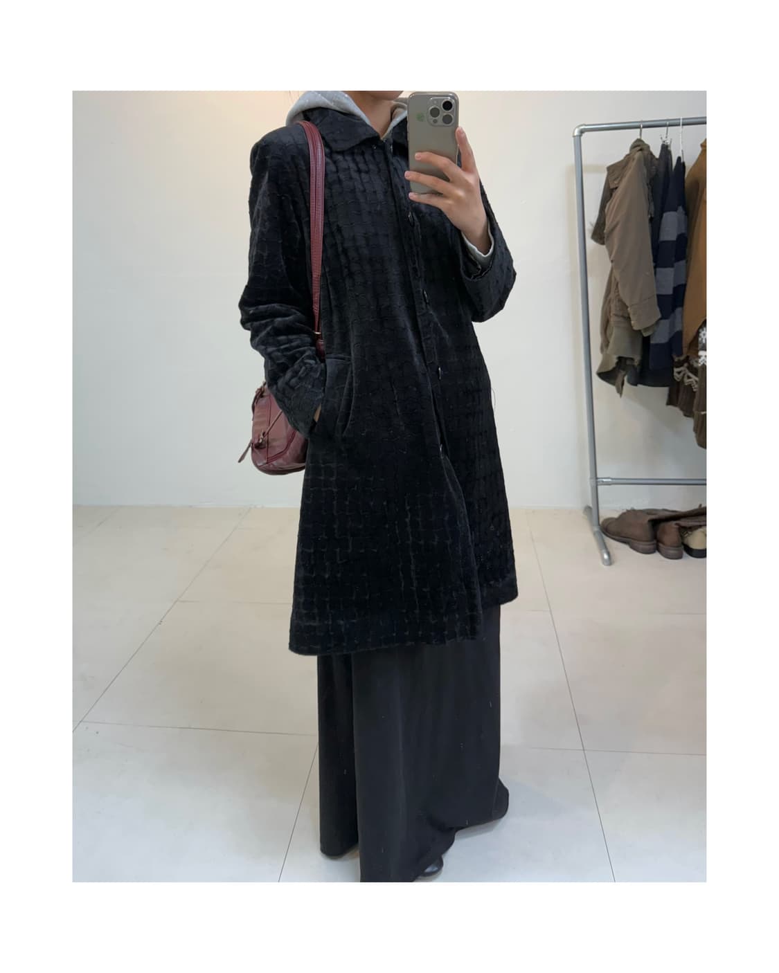 빈티지 반코트 상품이미지1