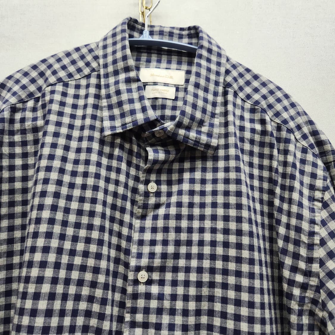 마시모두띠 체크셔츠 XL 상품이미지2