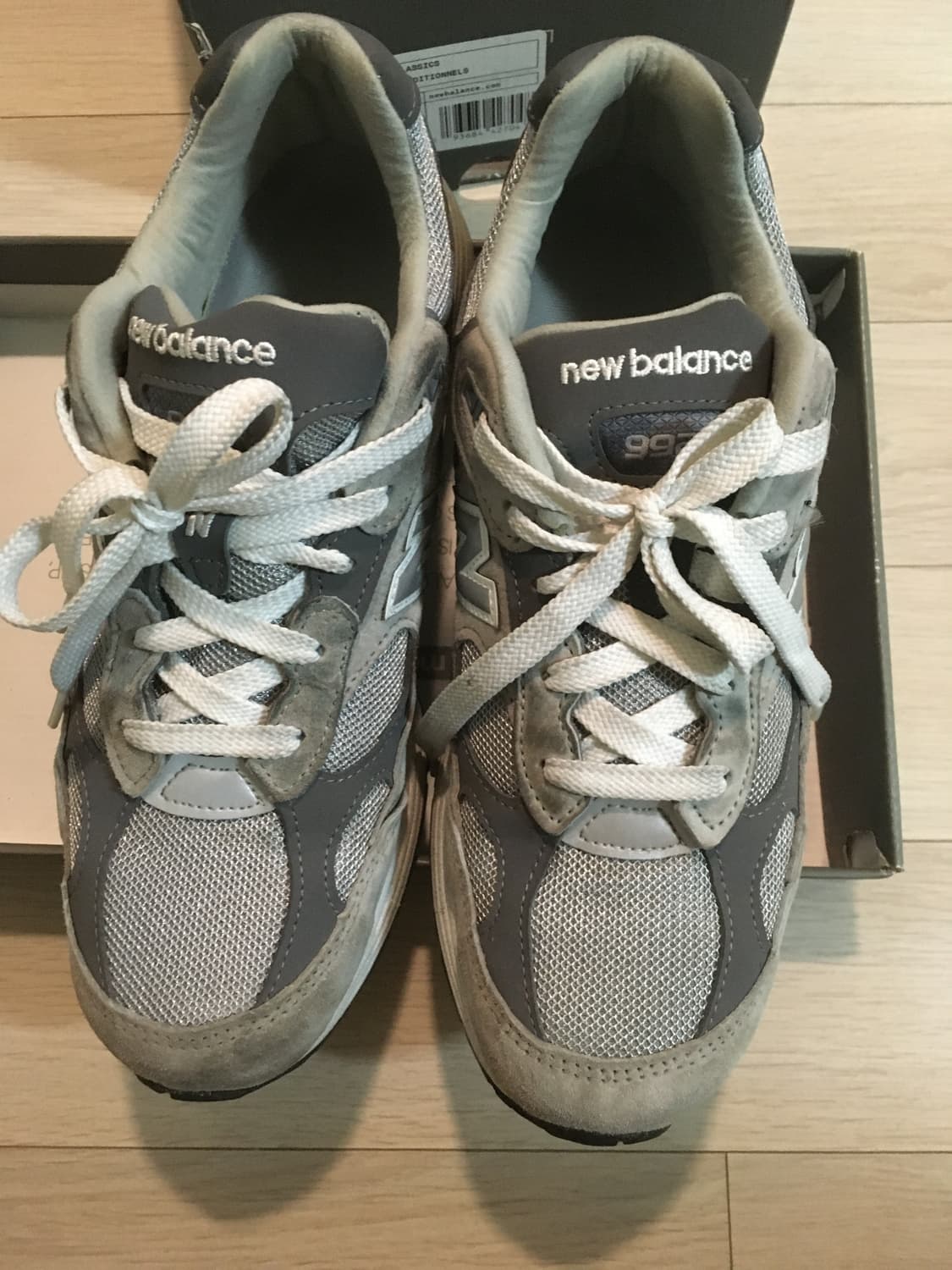 뉴발란스 992 메이드 인 USA 그레이 -D스탠다드 270 상품이미지3