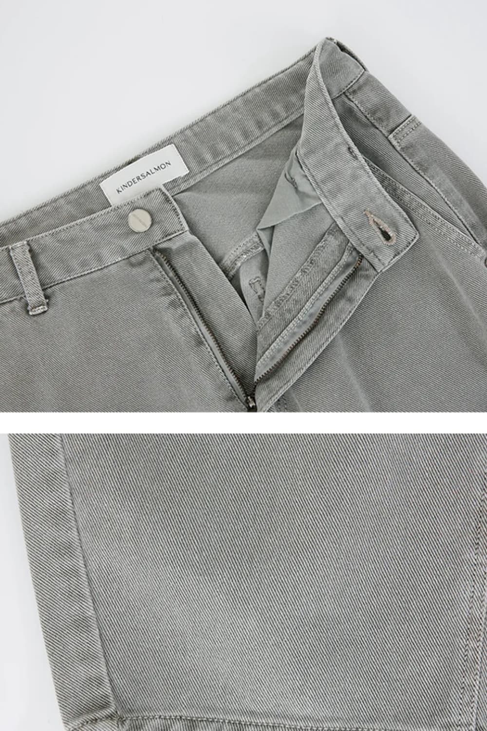 새상품)킨더살몬쉬셀 1사이즈 Schussel Jeans dustygray 상품이미지8