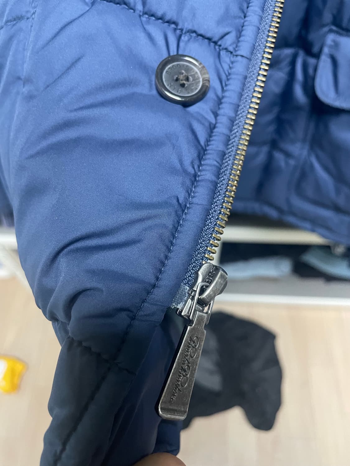 브룩스브라더스 클래식 네이비 패딩 L 상품이미지3