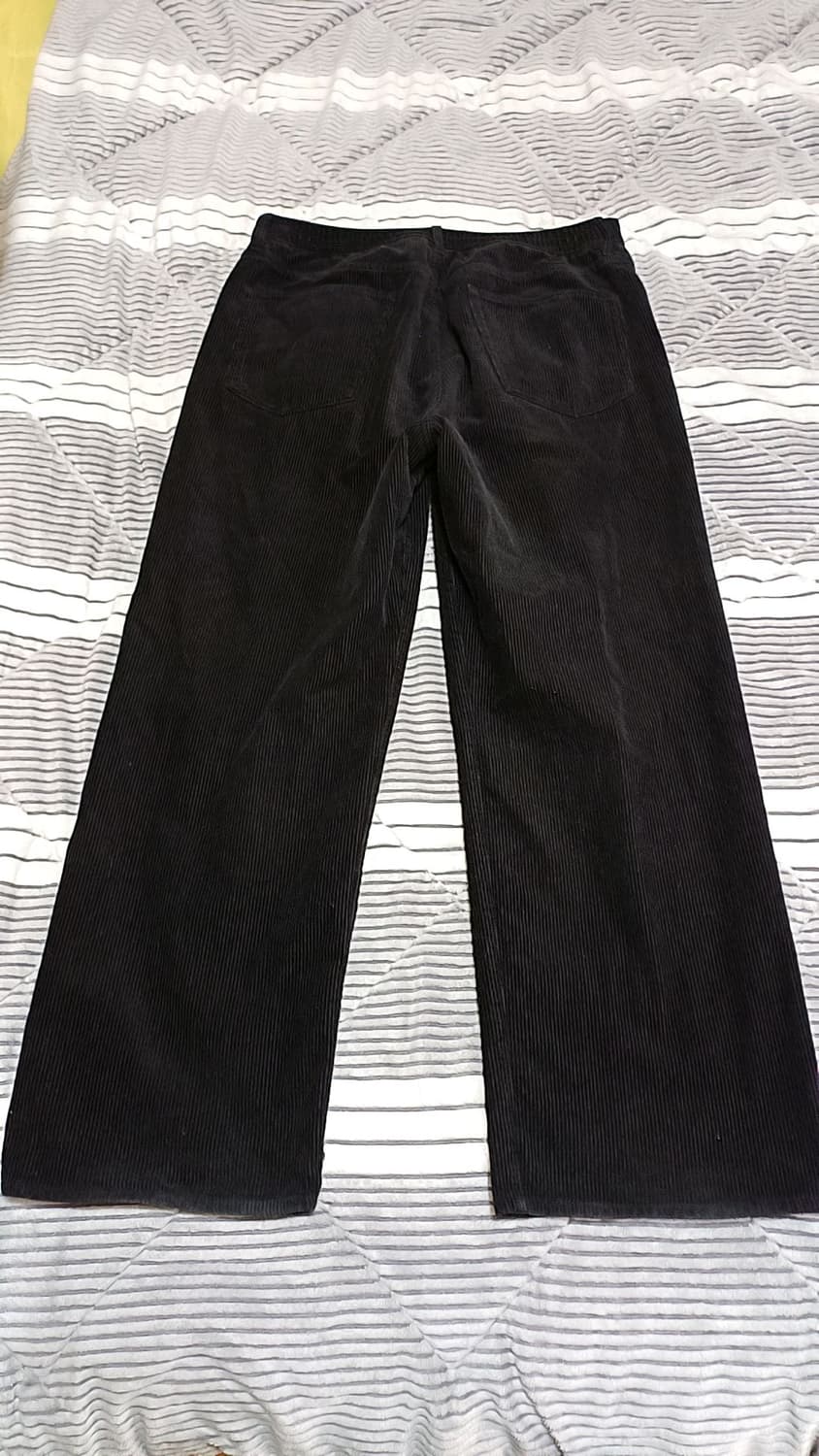 지유 와이드 코듀로이팬츠 33인치 기장105 상품이미지5