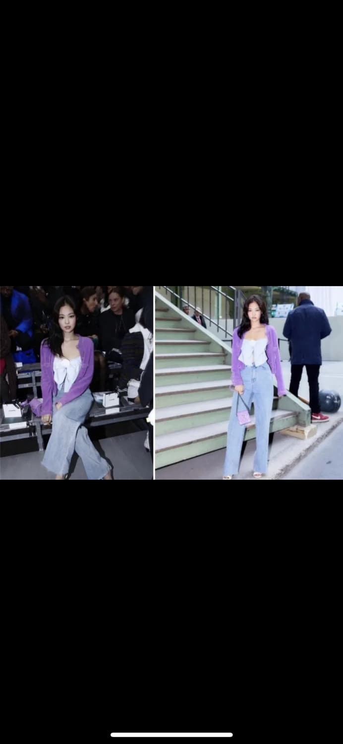 르니나 VESTA 니트자켓 퍼플 상품이미지2